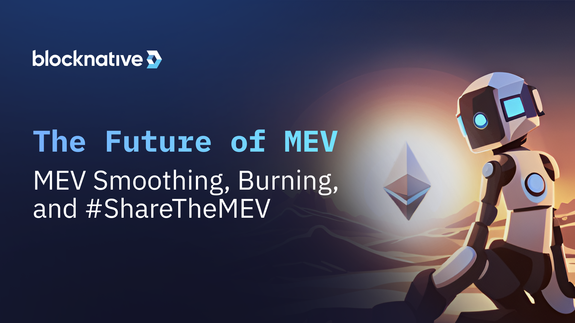 Ethereum MEV burning concept