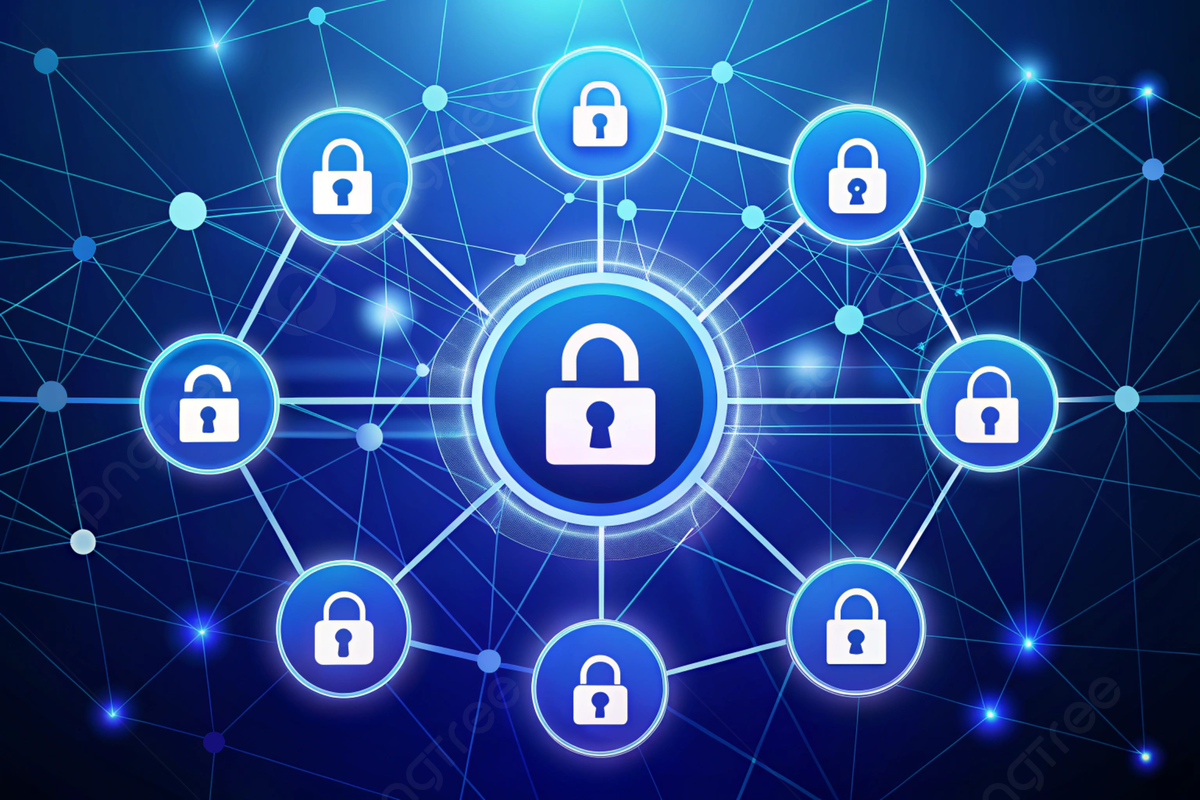 security blockchain icon