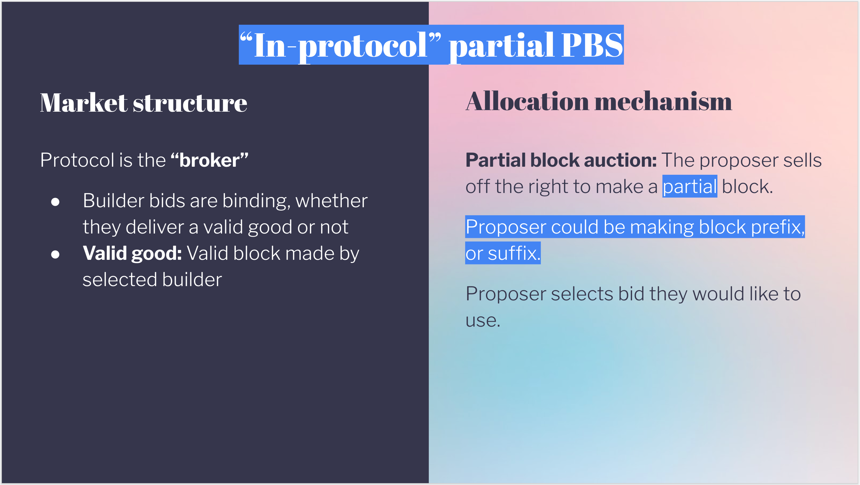 Proposer-Builder Separation PBS diagram