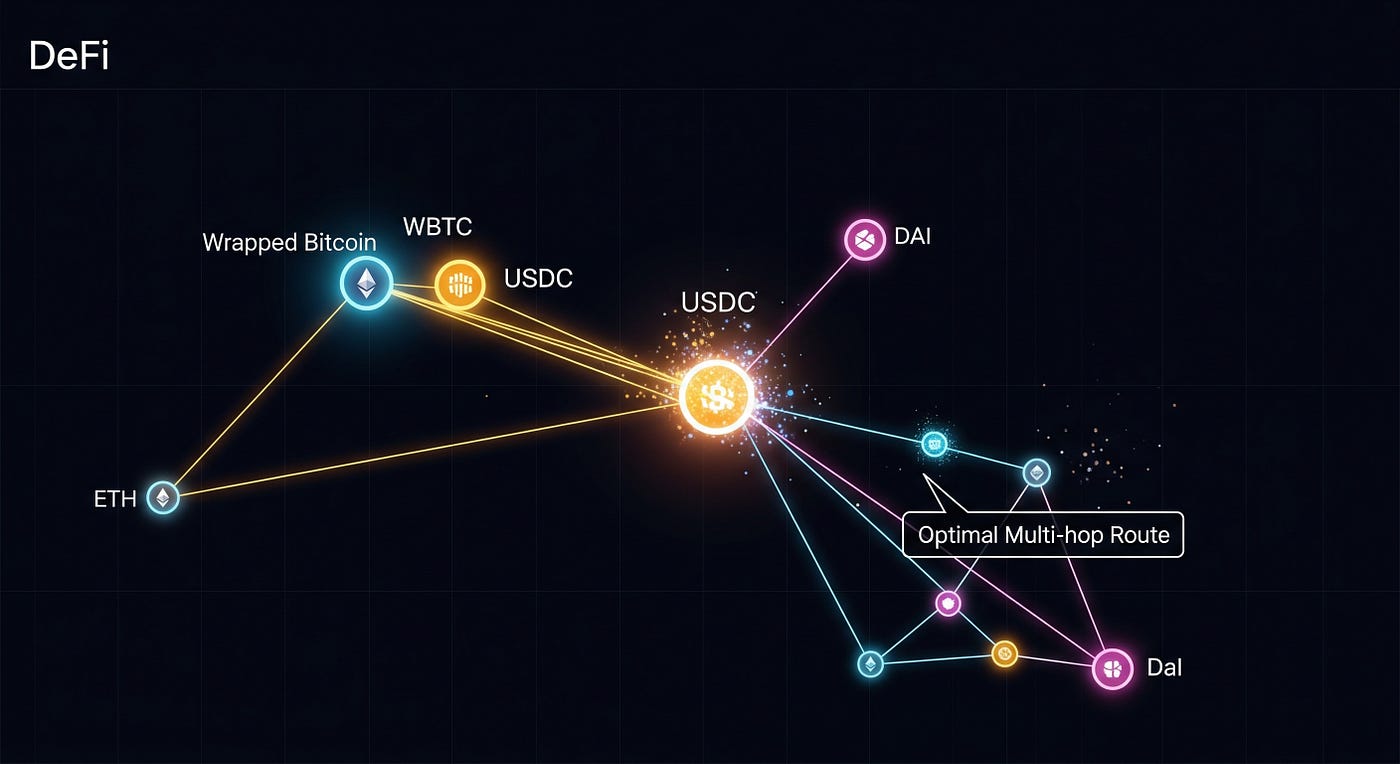 Infographic visually comparing frontrunning attacks in traditional MEV extraction versus secure batch auctions protecting DeFi traders from exploitation