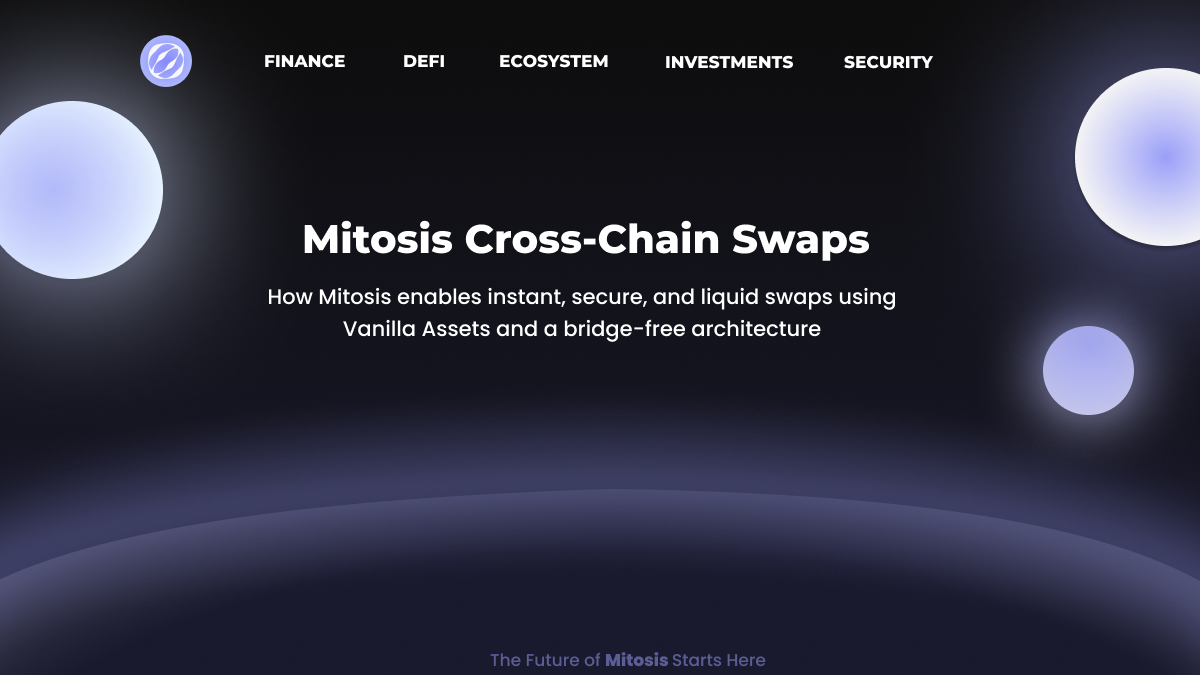 Mitosis Protocol cross-chain liquidity interface